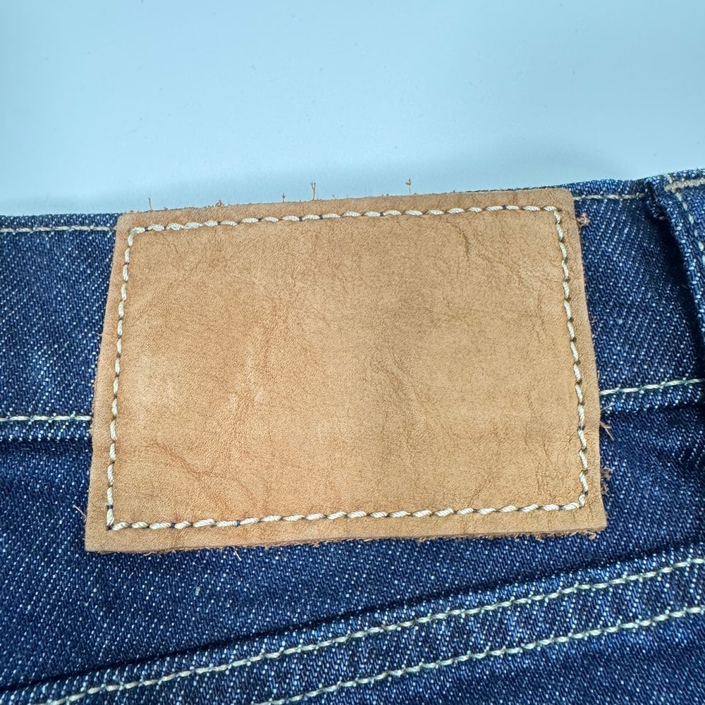 Banana Republic Authentic Straight Jeans Mens 40x32 Dark Rinse Blue Denim Preppy - Picture 9 of 16